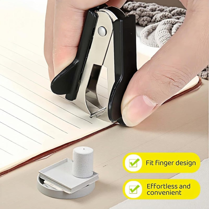 RyanDesign Staple Remover 2 Pack - Heavy Duty No Rip Design with Steel Teeth | Red & Black Set for Office, School, Bulletin Boards | Smooth Grip Puller - Image 4